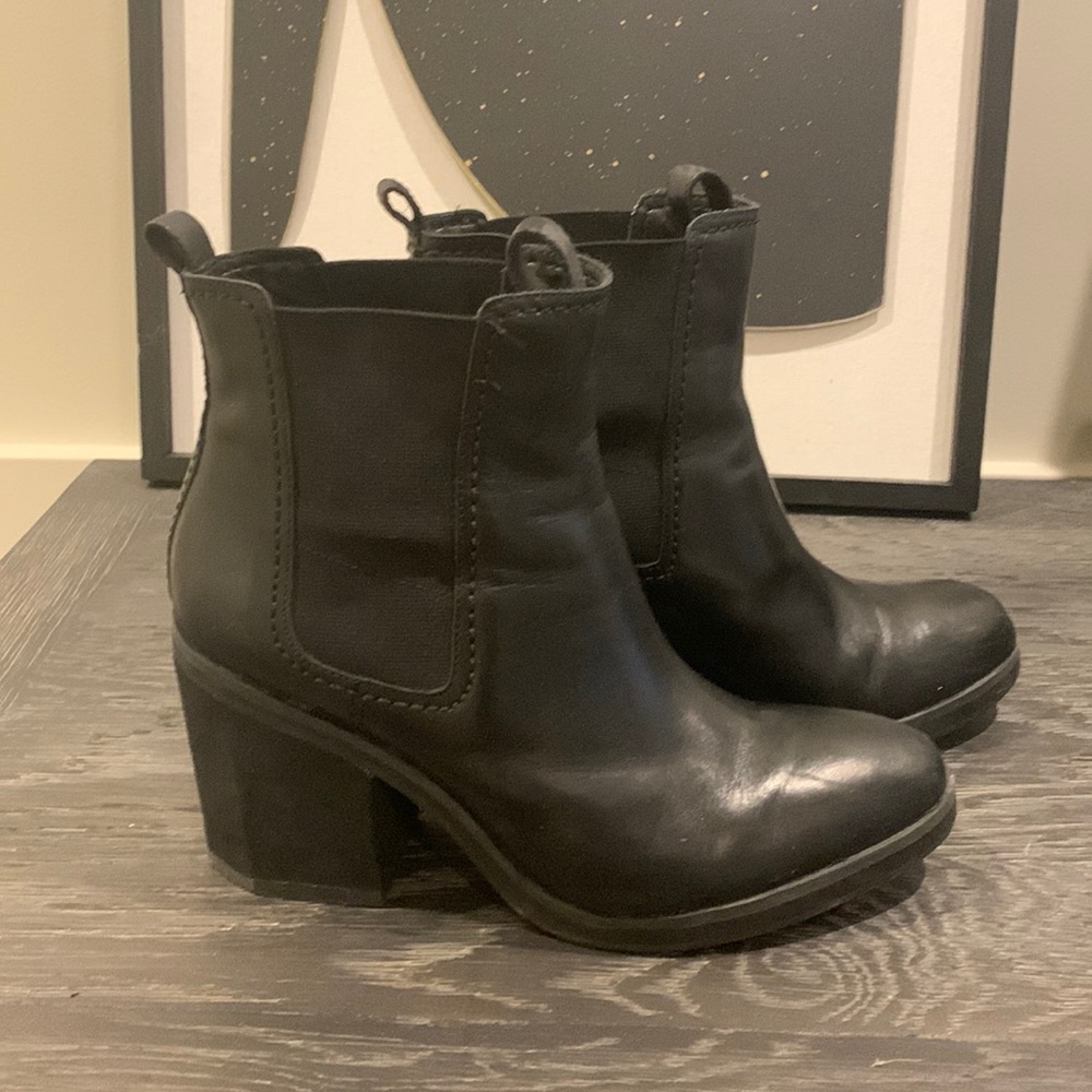 Black Heel Boots